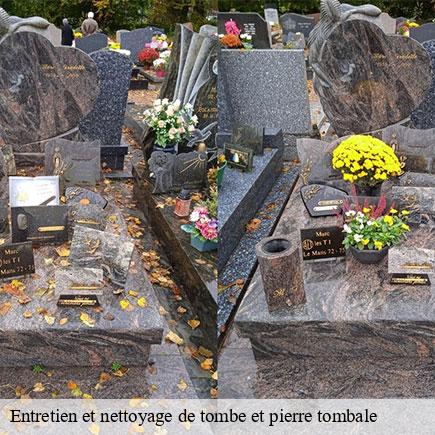 Entretien et nettoyage de tombe et pierre tombale-6