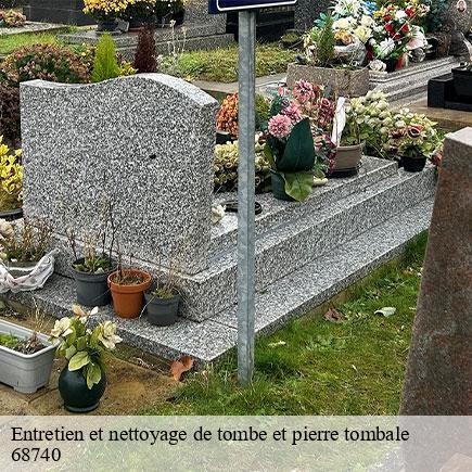 Entretien et nettoyage de tombe et pierre tombale-5